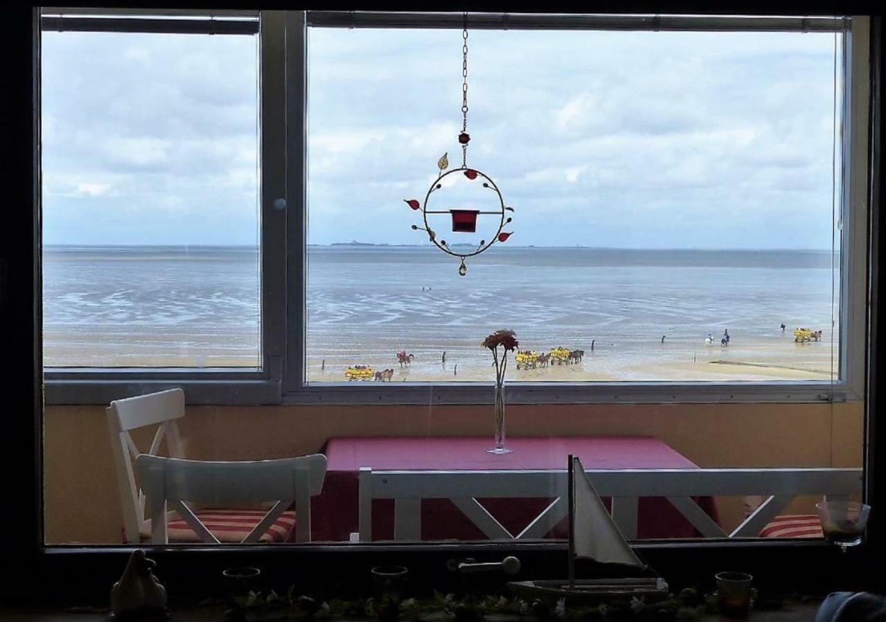 Am Sahlenburgerstrand Whg 31 Seesicht คุกซ์ฮาเวน ภายนอก รูปภาพ